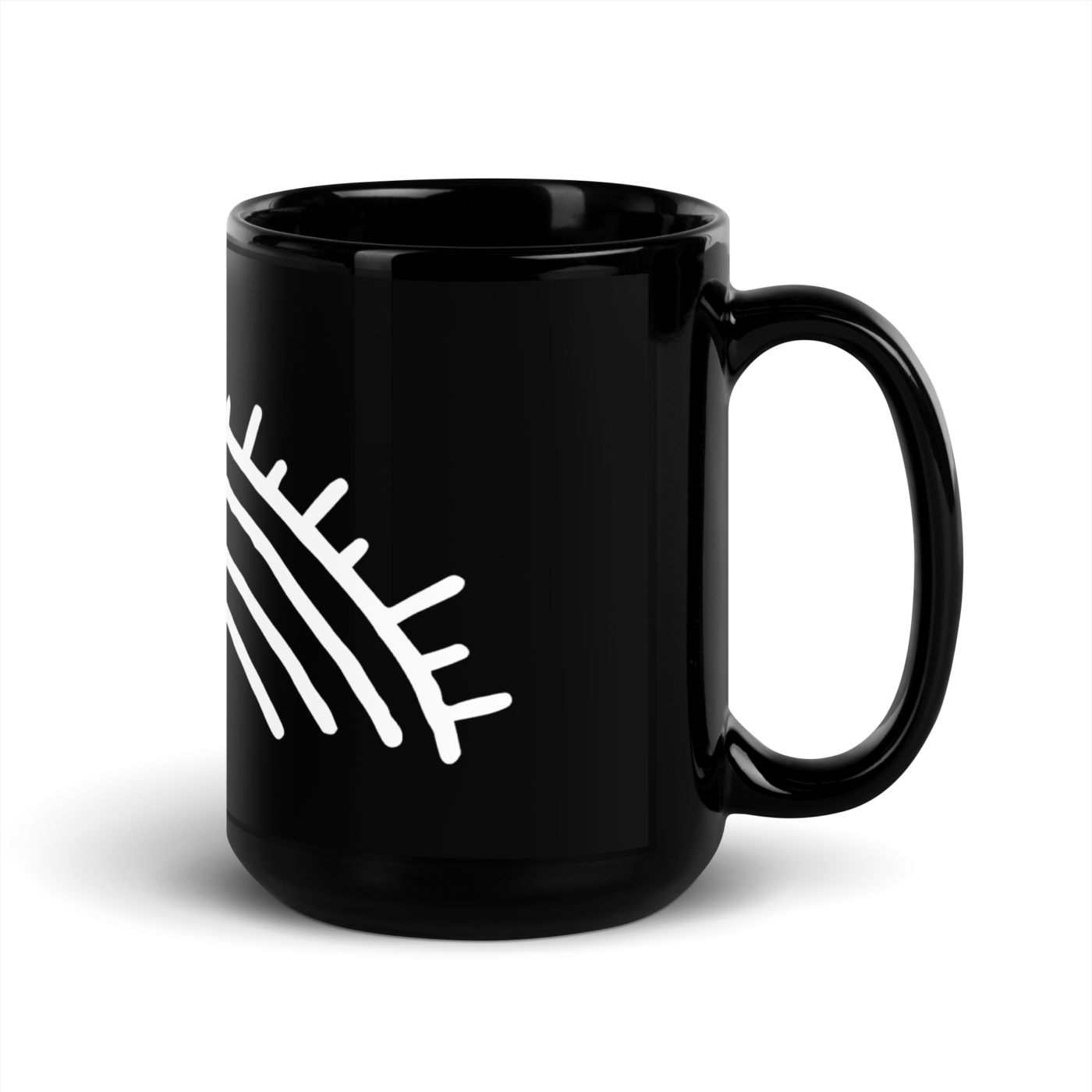 black glossy mug black 15oz handle on right 6328aceac61c3