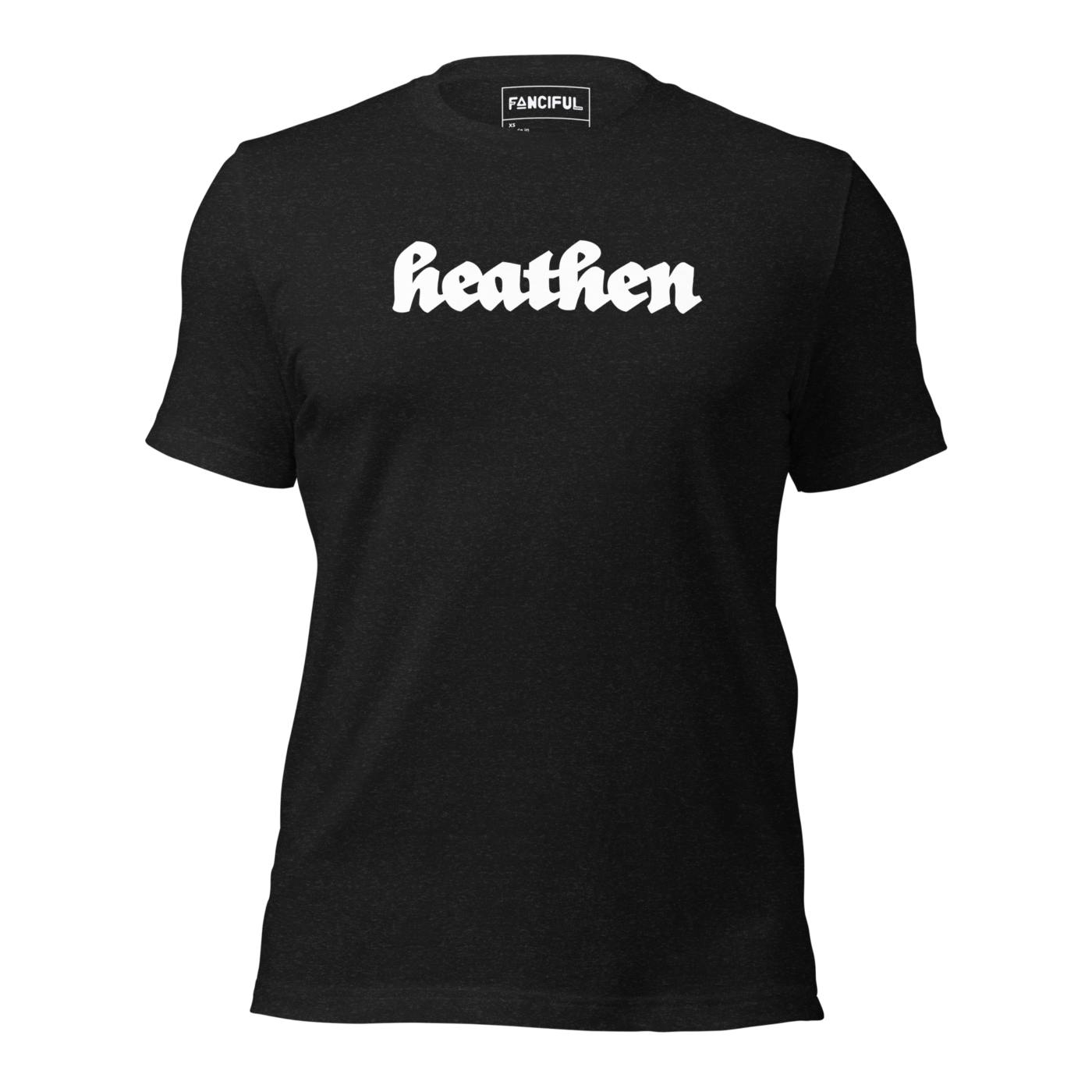 unisex staple t shirt black heather front 64c2b920894a8