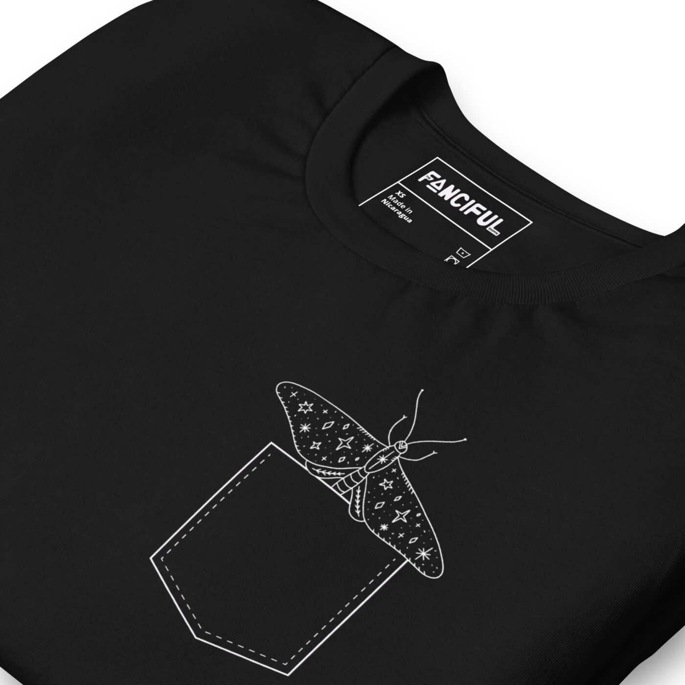 unisex staple t shirt black zoomed in 64c30f946542e